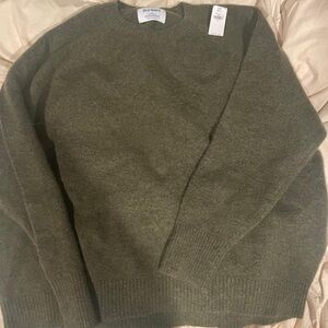 Old Navy Men's Olive Crewneck Sweater